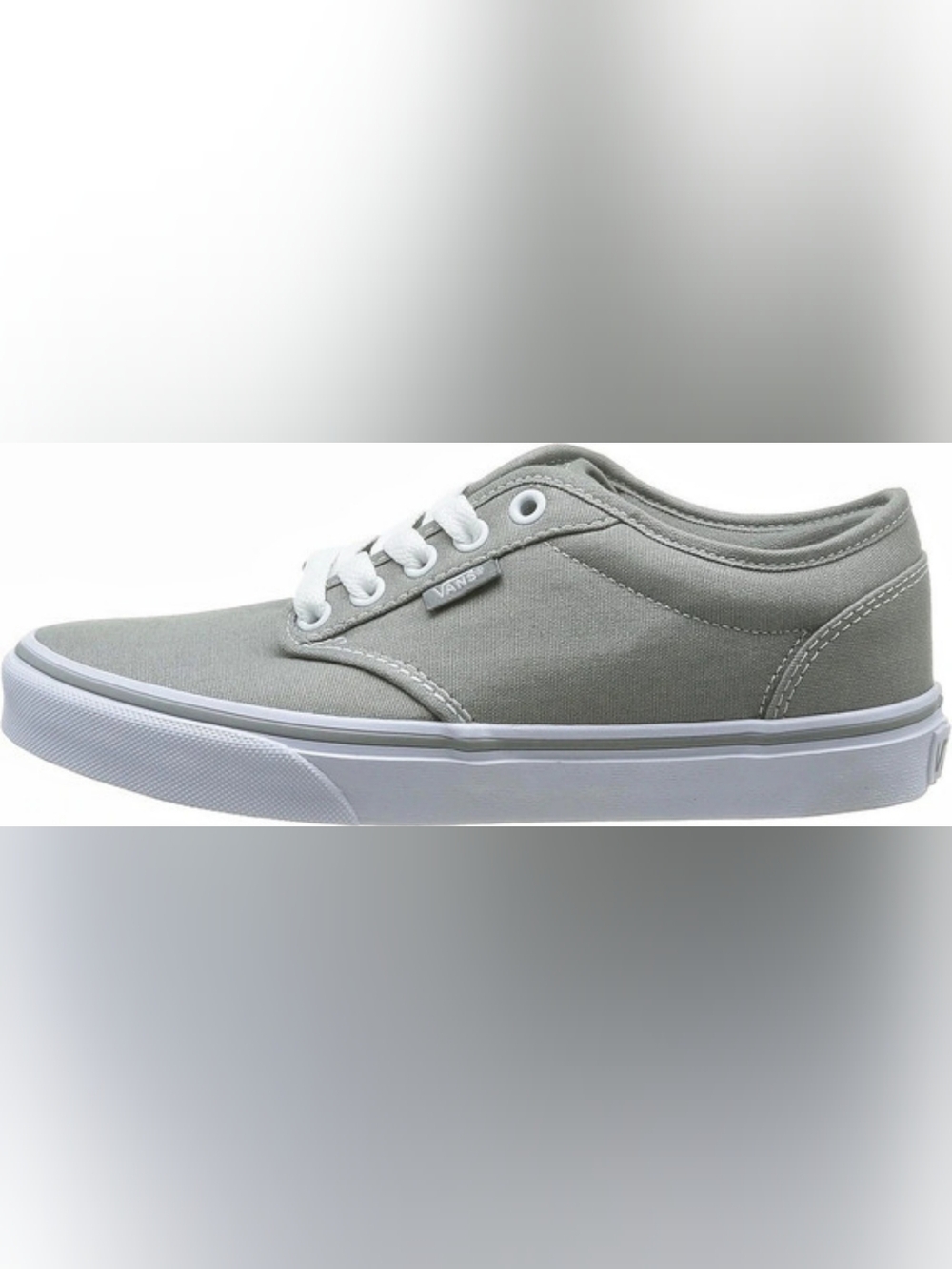 Vans Atwood Low Top Canvas Sneakers In Gray